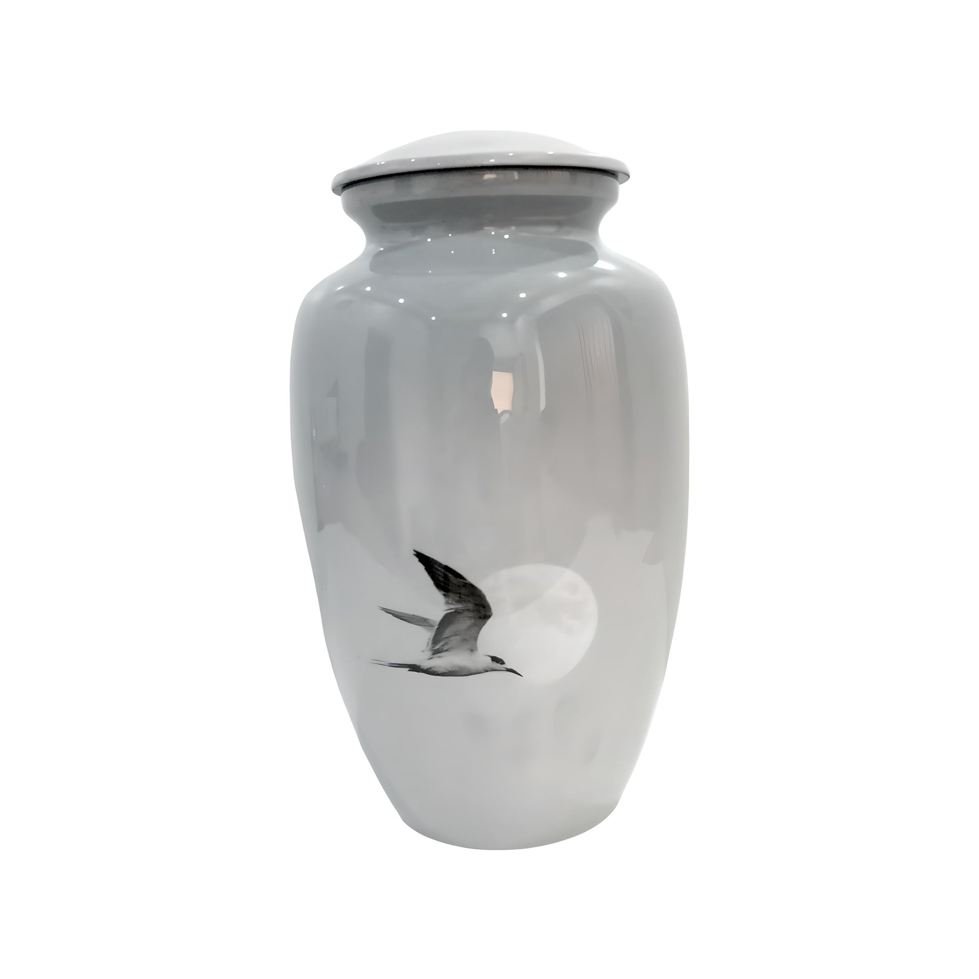 Adult Cremation Urn - Bird in Moonlight (product code: NUWBM)