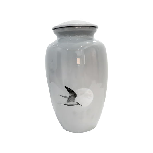 Adult Cremation Urn - Bird in Moonlight (product code: NUWBM)