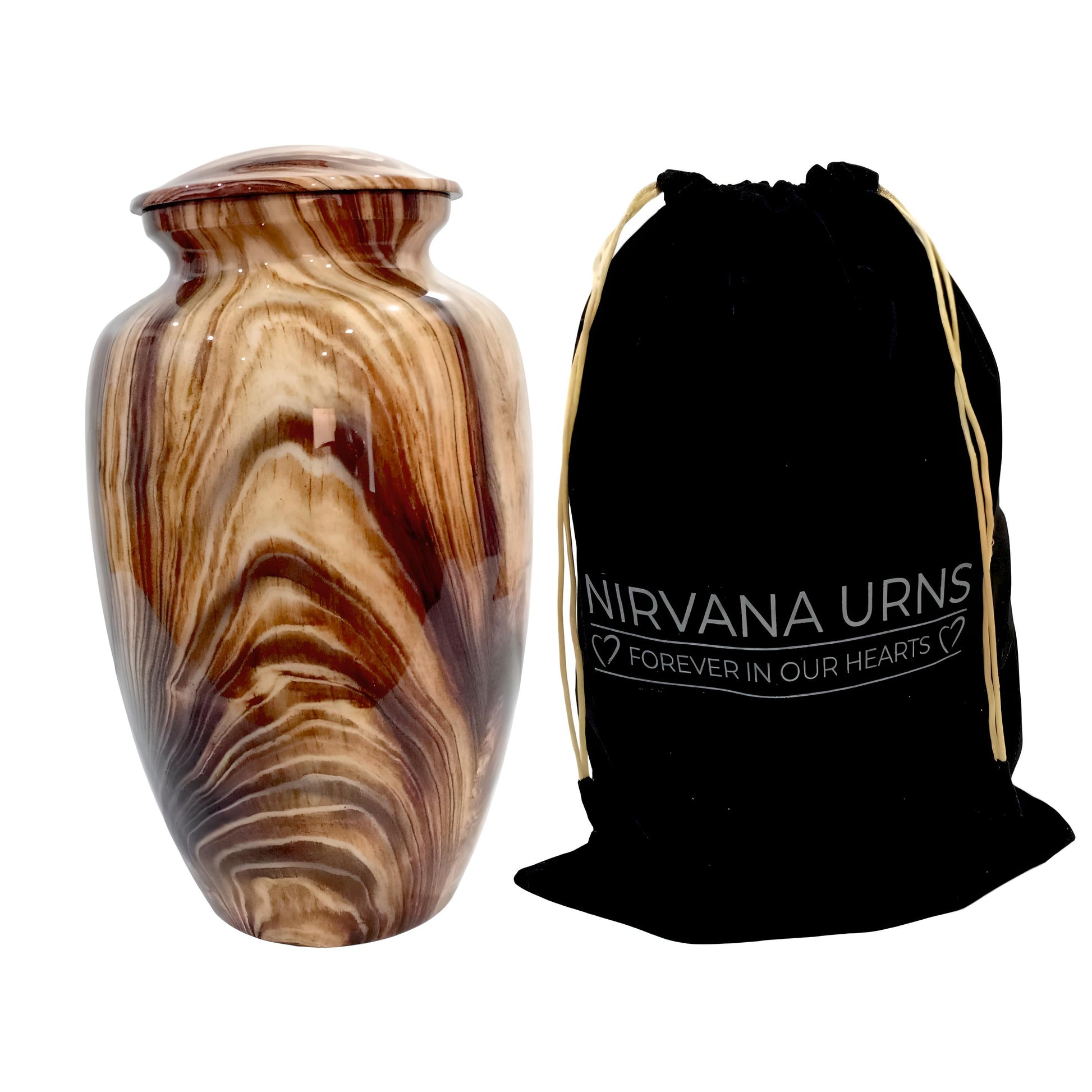 Adult Cremation Urn - Elegant Woodgrain Finish (product code: NUWT)