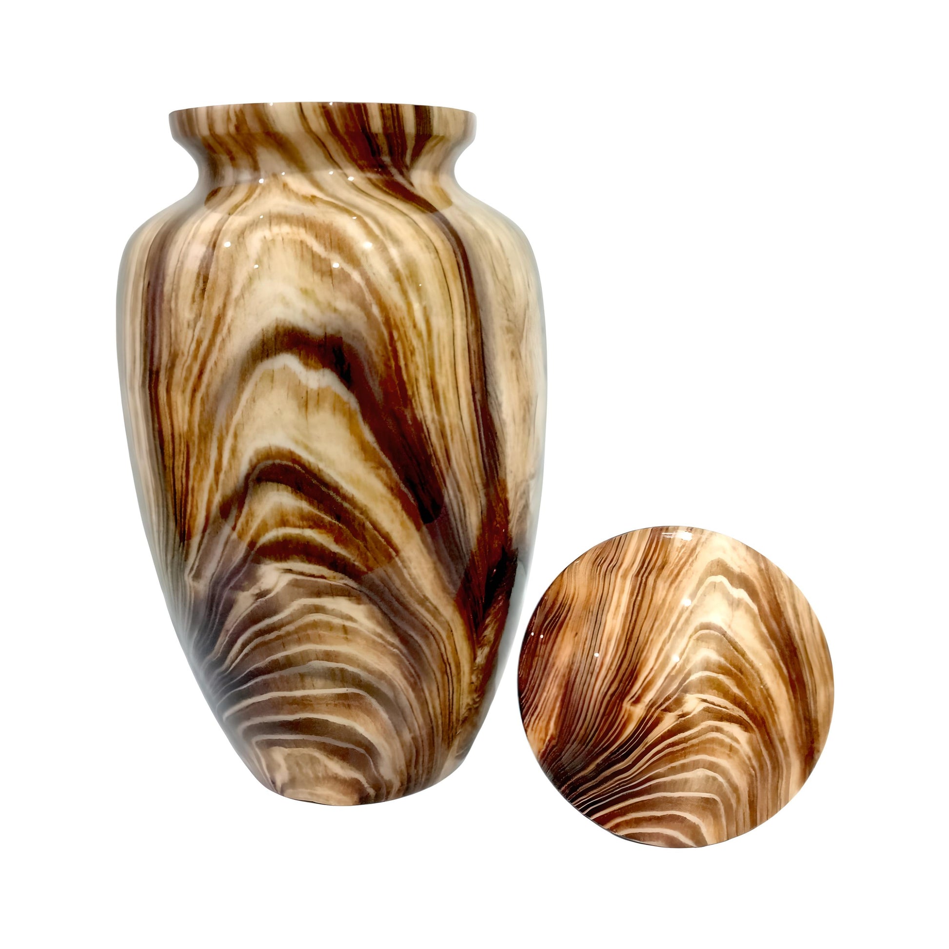 Adult Cremation Urn - Elegant Woodgrain Finish (product code: NUWT)