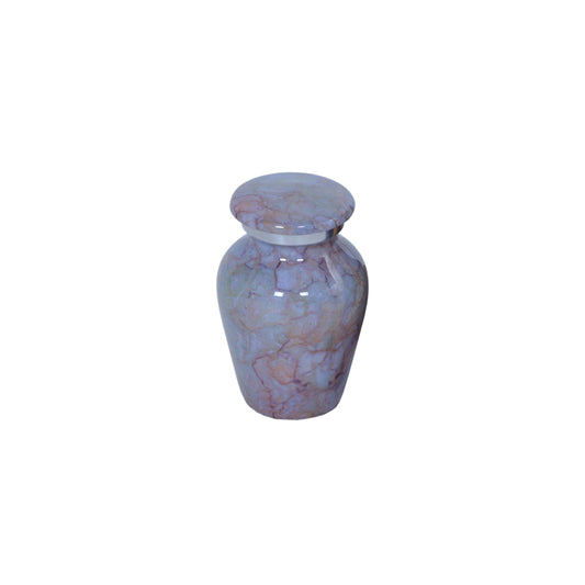Keepsake Cremation Urn Stone Textured Design with Velvet Bag – (Product Code: NUABO-K)